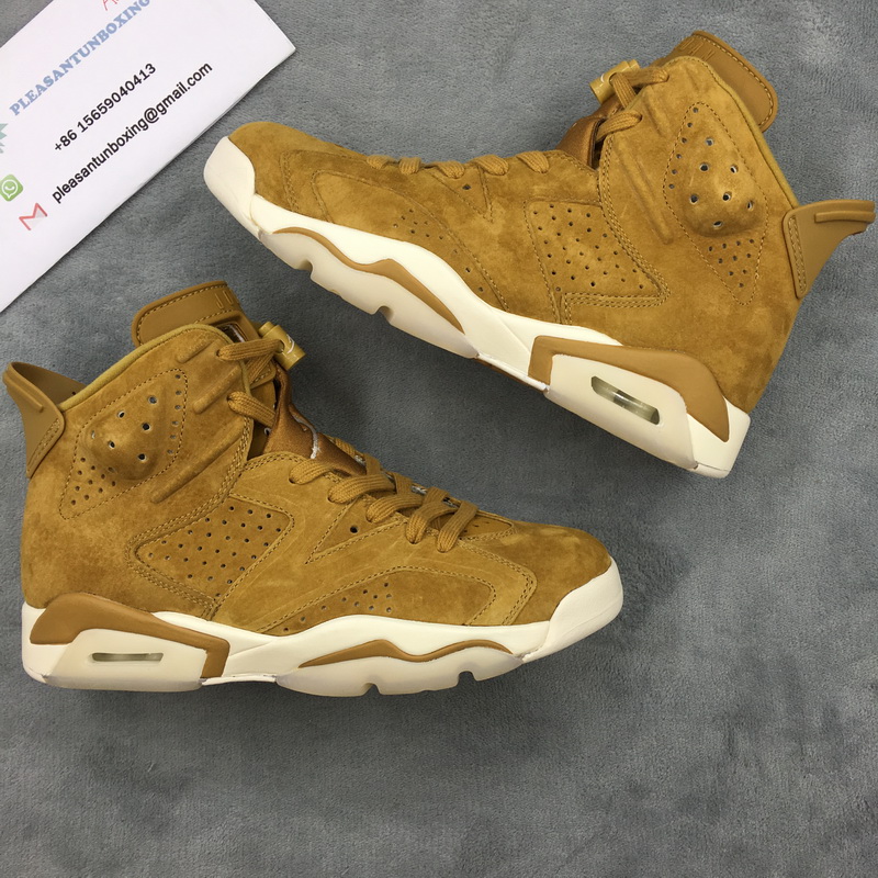 Authentic Air Jordan 6 “Golden Harvest”